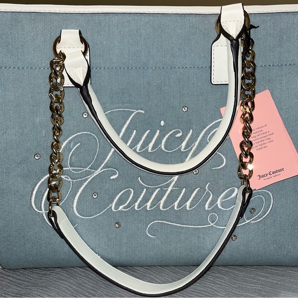 Juicy Couture Beach Denim Tote - Picture 6 of 16